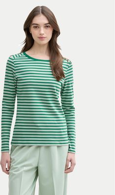 Bluzka damska Tom Tailor Denim ze sklepu: MODIVO w kategorii: Bluzki damskie - zdjęcie WP-EBWP-BKLVO-LN0_0000304817366