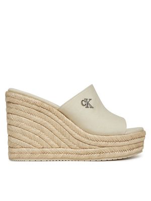 Espadryle damskie na lato Calvin Klein Jeans ze sklepu: MODIVO w kategorii: Espadryle damskie - zdjęcie WP-EBWP-BKLVO-LN0_0000304825941