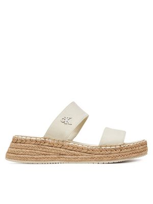 Espadryle damskie na lato Calvin Klein Jeans ze sklepu: MODIVO w kategorii: Espadryle damskie - zdjęcie WP-EBWP-BKLVO-LN0_0000304826047