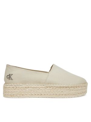 Espadryle damskie letnie Calvin Klein Jeans ze sklepu: MODIVO w kategorii: Espadryle damskie - zdjęcie WP-EBWP-BKLVO-LN0_0000304826542