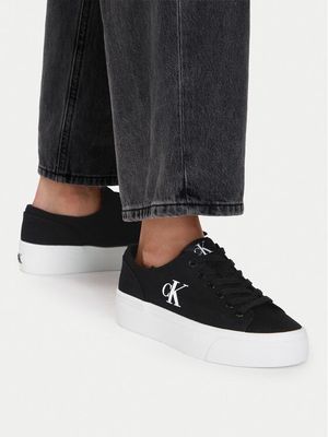 Calvin Klein Jeans - Trampki damskie wiosenne ze sklepu: MODIVO w kategorii: Trampki damskie - zdjęcie WP-EBWP-BKLVO-LN0_0000304826740
