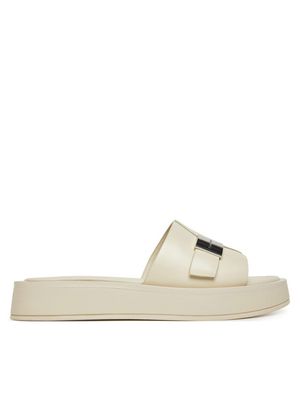 Klapki damskie na lato Calvin Klein ze sklepu: MODIVO w kategorii: Klapki damskie - zdjęcie WP-EBWP-BKLVO-LN0_0000304828539