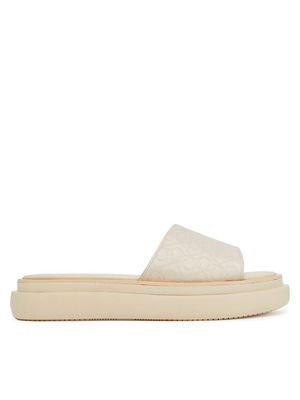 Klapki damskie letnie Calvin Klein ze sklepu: MODIVO w kategorii: Klapki damskie - zdjęcie WP-EBWP-BKLVO-LN0_0000304831072