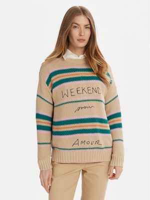 Sweter damski casual Weekend Max Mara ze sklepu: MODIVO w kategorii: Swetry damskie - zdjęcie WP-EBWP-BKLVO-LN0_0000304834356