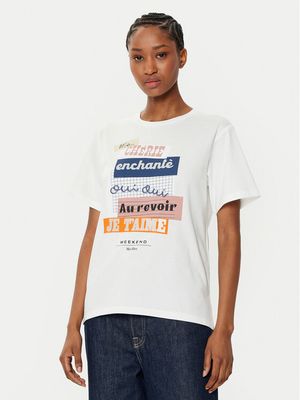 Bluzka damska w stylu młodzieżowym Weekend Max Mara ze sklepu: MODIVO w kategorii: Bluzki damskie - zdjęcie WP-EBWP-BKLVO-LN0_0000304834707