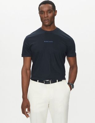 T-shirt męski wiosenny casual Marciano Guess ze sklepu: MODIVO w kategorii: T-shirty męskie - zdjęcie WP-EBWP-BKLVO-LN0_0000304843822