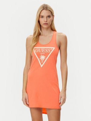 Sukienka casual Guess ze sklepu: MODIVO w kategorii: Sukienki - zdjęcie WP-EBWP-BKLVO-LN0_0000304843860