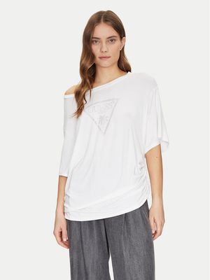Bluzka damska Guess ze sklepu: MODIVO w kategorii: Bluzki damskie - zdjęcie WP-EBWP-BKLVO-LN0_0000304843884