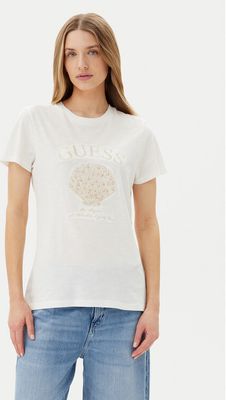 Bluzka damska Guess ze sklepu: MODIVO w kategorii: Bluzki damskie - zdjęcie WP-EBWP-BKLVO-LN0_0000304845086