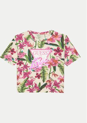 Guess - Bluzka dziewczęca na lato ze sklepu: MODIVO w kategorii: Bluzki dziewczęce - zdjęcie WP-EBWP-BKLVO-LN0_0000304847196