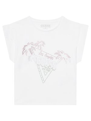 Guess - Bluzka dziewczęca letnia ze sklepu: MODIVO w kategorii: Bluzki dziewczęce - zdjęcie WP-EBWP-BKLVO-LN0_0000304847424