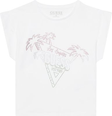 Guess - Bluzka dziewczęca letnia ze sklepu: MODIVO w kategorii: Bluzki dziewczęce - zdjęcie WP-EBWP-BKLVO-LN0_0000304847424