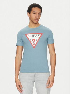 Guess - T-shirt męski ze sklepu: MODIVO w kategorii: T-shirty męskie - zdjęcie WP-EBWP-BKLVO-LN0_0000304851513