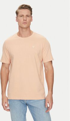 T-shirt męski casual na wiosnę Guess ze sklepu: MODIVO w kategorii: T-shirty męskie - zdjęcie WP-EBWP-BKLVO-LN0_0000304852213
