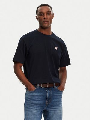 T-shirt męski na wiosnę Guess Jeans ze sklepu: MODIVO w kategorii: T-shirty męskie - zdjęcie WP-EBWP-BKLVO-LN0_0000304852282
