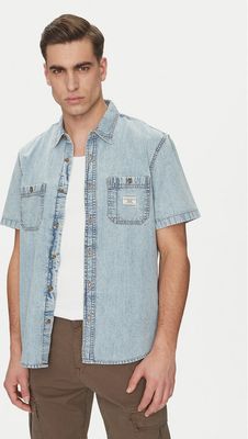 Koszula męska z klasycznym kołnierzykiem Guess Jeans ze sklepu: MODIVO w kategorii: Koszule męskie - zdjęcie WP-EBWP-BKLVO-LN0_0000304853586