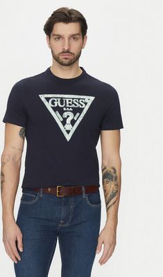 T-shirt męski Guess ze sklepu: MODIVO w kategorii: T-shirty męskie - zdjęcie WP-EBWP-BKLVO-LN0_0000304853807