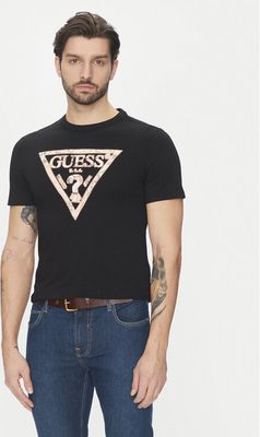 Guess - T-shirt męski młodzieżowy na wiosnę ze sklepu: MODIVO w kategorii: T-shirty męskie - zdjęcie WP-EBWP-BKLVO-LN0_0000304853814