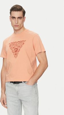 T-shirt męski młodzieżowy Guess ze sklepu: MODIVO w kategorii: T-shirty męskie - zdjęcie WP-EBWP-BKLVO-LN0_0000304853890