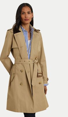 LAUREN RALPH LAUREN - Płaszcz damski jesienny elegancki ze sklepu: MODIVO w kategorii: Płaszcze damskie - zdjęcie WP-EBWP-BKLVO-LN0_0000304854910