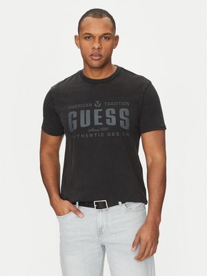 Guess - T-shirt męski ze sklepu: MODIVO w kategorii: T-shirty męskie - zdjęcie WP-EBWP-BKLVO-LN0_0000304854927