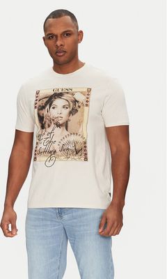 Guess - T-shirt męski wiosenny ze sklepu: MODIVO w kategorii: T-shirty męskie - zdjęcie WP-EBWP-BKLVO-LN0_0000304854941