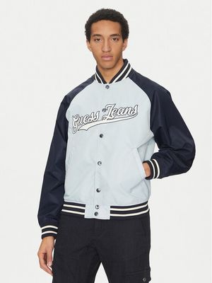 Kurtka męska młodzieżowa na wiosnę Guess Jeans ze sklepu: MODIVO w kategorii: Kurtki męskie - zdjęcie WP-EBWP-BKLVO-LN0_0000304855139