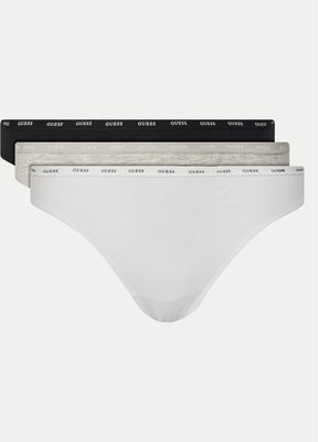 Majtki damskie w stylu klasycznym Guess ze sklepu: MODIVO w kategorii: Majtki damskie - zdjęcie WP-EBWP-BKLVO-LN0_0000304856792