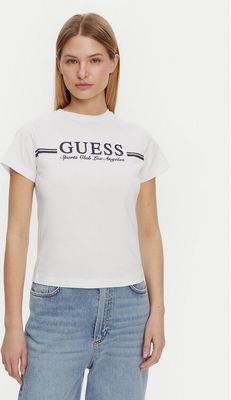 Bluzka damska wiosenna Guess ze sklepu: MODIVO w kategorii: Bluzki damskie - zdjęcie WP-EBWP-BKLVO-LN0_0000304857560