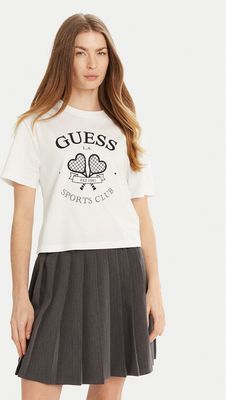 Bluzka damska wiosenna Guess ze sklepu: MODIVO w kategorii: Bluzki damskie - zdjęcie WP-EBWP-BKLVO-LN0_0000304857607