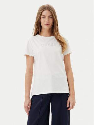 Bluzka damska casual wiosenna Guess ze sklepu: MODIVO w kategorii: Bluzki damskie - zdjęcie WP-EBWP-BKLVO-LN0_0000304857638