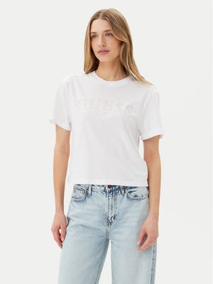 Bluzka damska w stylu młodzieżowym Guess ze sklepu: MODIVO w kategorii: Bluzki damskie - zdjęcie WP-EBWP-BKLVO-LN0_0000304857706
