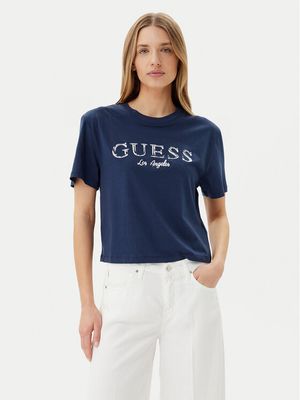 Bluzka damska Guess ze sklepu: MODIVO w kategorii: Bluzki damskie - zdjęcie WP-EBWP-BKLVO-LN0_0000304857713