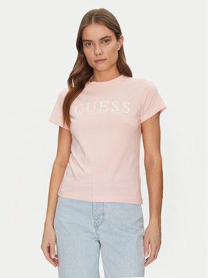 Bluzka damska Guess ze sklepu: MODIVO w kategorii: Bluzki damskie - zdjęcie WP-EBWP-BKLVO-LN0_0000304857935