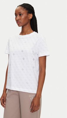 Bluzka damska casualowa Guess ze sklepu: MODIVO w kategorii: Bluzki damskie - zdjęcie WP-EBWP-BKLVO-LN0_0000304857973