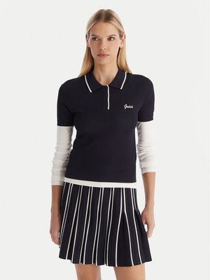 Bluzka damska casualowa Guess ze sklepu: MODIVO w kategorii: Bluzki damskie - zdjęcie WP-EBWP-BKLVO-LN0_0000304858444
