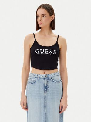 Bluzka damska na lato Guess ze sklepu: MODIVO w kategorii: Bluzki damskie - zdjęcie WP-EBWP-BKLVO-LN0_0000304858819