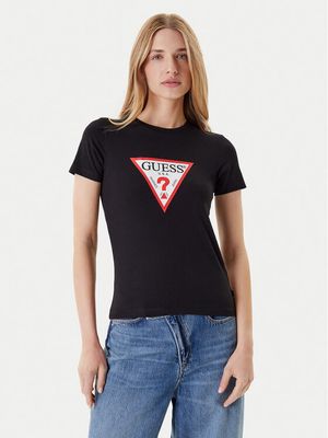 Bluzka damska wiosenna Guess Jeans ze sklepu: MODIVO w kategorii: Bluzki damskie - zdjęcie WP-EBWP-BKLVO-LN0_0000304859663