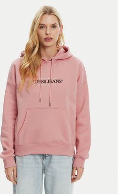 Bluza damska w stylu młodzieżowym na jesień Guess Jeans ze sklepu: MODIVO w kategorii: Bluzy damskie - zdjęcie WP-EBWP-BKLVO-LN0_0000304859830