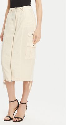 Spódnica wiosenna casual Guess ze sklepu: MODIVO w kategorii: Spódnice - zdjęcie WP-EBWP-BKLVO-LN0_0000304860584