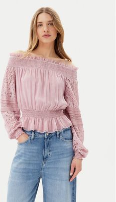 Bluzka damska Guess ze sklepu: MODIVO w kategorii: Bluzki damskie - zdjęcie WP-EBWP-BKLVO-LN0_0000304861017