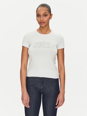 Bluzka damska Guess ze sklepu: MODIVO w kategorii: Bluzki damskie - zdjęcie WP-EBWP-BKLVO-LN0_0000304861369