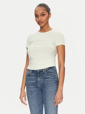 Bluzka damska wiosenna Guess ze sklepu: MODIVO w kategorii: Bluzki damskie - zdjęcie WP-EBWP-BKLVO-LN0_0000304861376