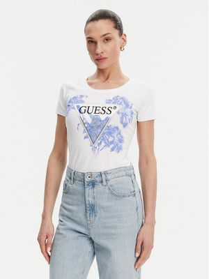 Bluzka damska na wiosnę Guess ze sklepu: MODIVO w kategorii: Bluzki damskie - zdjęcie WP-EBWP-BKLVO-LN0_0000304861499