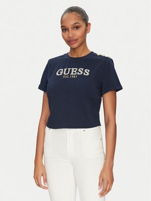Bluzka damska na wiosnę Guess ze sklepu: MODIVO w kategorii: Bluzki damskie - zdjęcie WP-EBWP-BKLVO-LN0_0000304861598