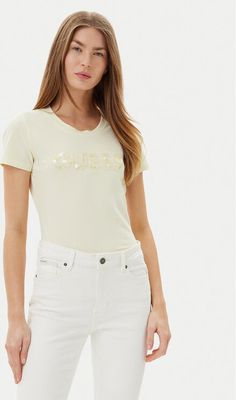 Bluzka damska Guess ze sklepu: MODIVO w kategorii: Bluzki damskie - zdjęcie WP-EBWP-BKLVO-LN0_0000304861611