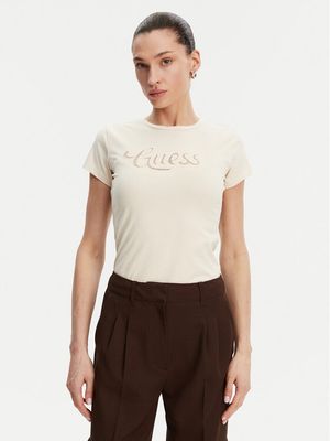 Guess - Bluzka damska ze sklepu: MODIVO w kategorii: Bluzki damskie - zdjęcie WP-EBWP-BKLVO-LN0_0000304861789