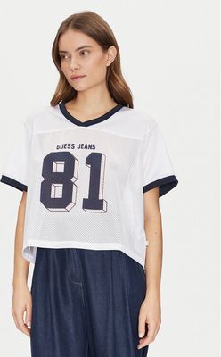 Guess Jeans - Bluzka damska młodzieżowa ze sklepu: MODIVO w kategorii: Bluzki damskie - zdjęcie WP-EBWP-BKLVO-LN0_0000304861802