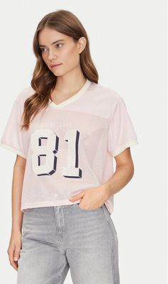 Bluzka damska młodzieżowa Guess Jeans ze sklepu: MODIVO w kategorii: Bluzki damskie - zdjęcie WP-EBWP-BKLVO-LN0_0000304861819