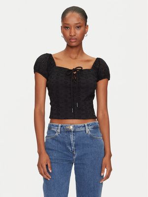 Guess - Bluzka damska wiosenna ze sklepu: MODIVO w kategorii: Bluzki damskie - zdjęcie WP-EBWP-BKLVO-LN0_0000304862496